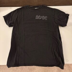 AC/DC Black Graphic Tee
